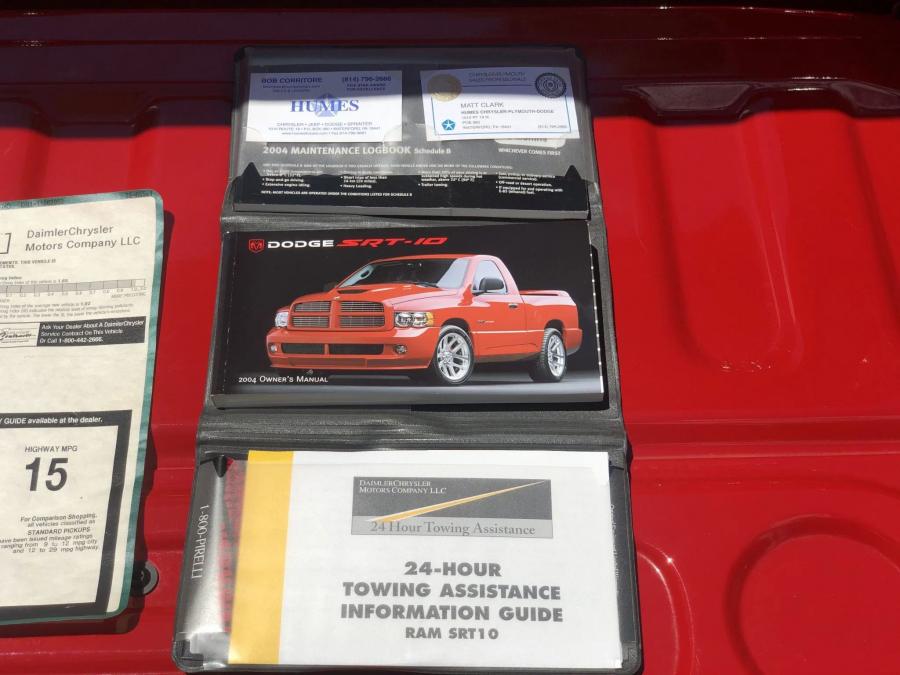 Сервисные книги Dodge Ram SRT-10 2004 года  (фото 136 из 168)